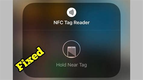 nfc not working on iPhone